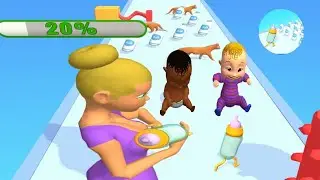BABY BATTLE RUN GAMEPLAY WALKTHROUGH ANDROID,IOS LEVEL 2-6
