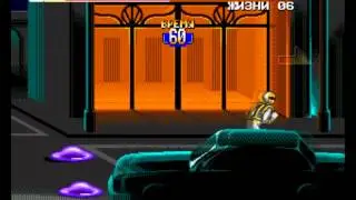 Mighty Morphin Power Rangers - The Movie (RUS) SEGA Прохождение / Walkthrough part 1