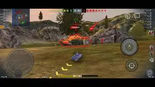 Сток пушка WZ 120. Ничего не может. | WOT Blitz Mobile