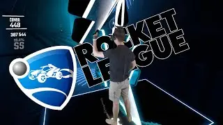 rocket league MEME SONG in BEAT SABER