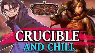 Crucible and Chill ► A Crucible of War Unlimited Booster Box Opening ► Flesh and Blood TCG