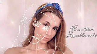 How to make knotted turban with your own hands. Headband ideas.