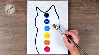 Satisfying Acrylic Painting Videos｜Acrylic Painting for Beginners