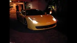 First time driving a Ferrari 458 Italia