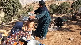 Children's Bathing Day_ The nomadic lifestyle of Iran