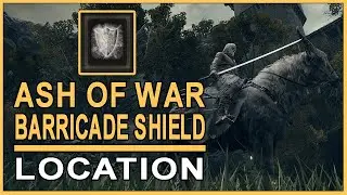 ELDEN RING - Barricade Shield Ash of War Location (Where to Find Ash of War Barricade Shield)