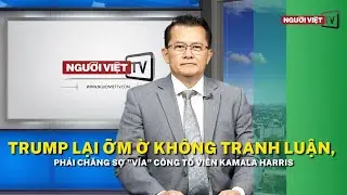 Trump lại ỡm ờ không tranh luận, phải chăng sợ "vía" công tố viên Kamala Harris
