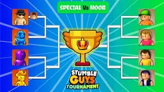 WHO IS TEH BEST SPECIAL SKIN ? VS NOOB | STUMBLE GUYS BATTLE | 1 Vs 1 0.46.1