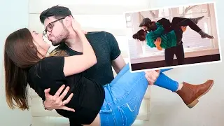 IMITANDO FOTOS DE PAREJAS GOALS | GRIS Y CHARLY