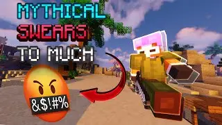 MYTHICAL SWEARS TO MUCH - Minecraft bed wars funny moments