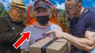 We Baited And Caught A Scammer At My House! [$25,000 CASH]