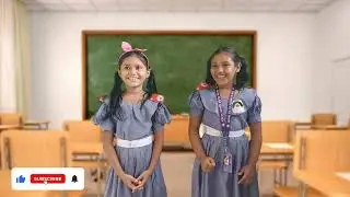 Rainbow Rhyme for Kids। Rainbow song। Tushi & Sinha। Rhymes recitation by kids। #rhymes #kidsenglish