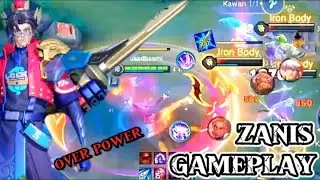 Zanis skin The ever victorious | Gameplay jungler pro lokal | over power🔥 | aov | arena of valor