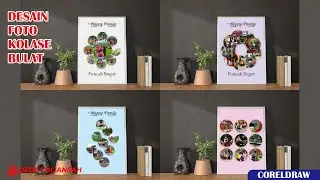 Cara Mengedit Foto Kolase Bulat terbaik di coreldraw dengan cepat