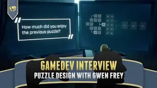 Studying Puzzle Game Design With Gwen Frey | Game Developer Interview (Perceptive Podcast )