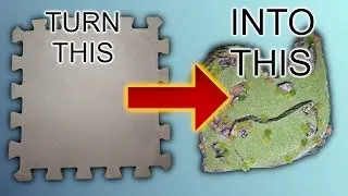Create Cheap and Easy Terrain - Episode 1: Foam Floor Mat
