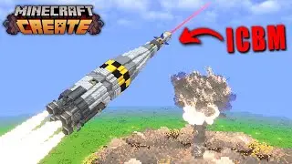 I Built A Working NUCLEAR MISSILE In Create Mod