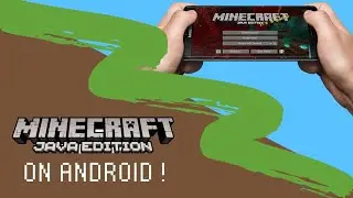 Get Minecraft Java Edition On Android !