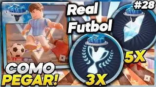 COMO PEGAR TODAS os SILVERS e SHINES do Real Futbol 24 do EVENTO THE GAMES do ROBLOX!