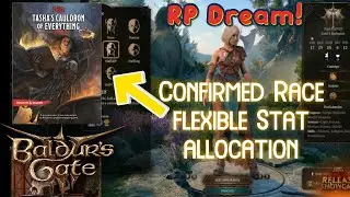 Baldur's Gate 3 - What race do I choose...? ANY! Confirmed Race flexible stat allocation