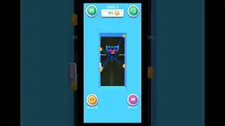 GAME HUGGY WUGGY JADI GILA - Huggy Stretch Game #shorts