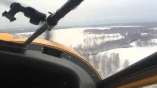 Посадка против сильного ветра
