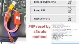 SAMSUNG S7 EDGE | SM-G935F | Nougat 7.0 frp remove by Z3X RESET FRP UFS Method.