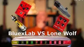 Bluexlab VS Lone Wolf Blues Company (Harmonica pedals and microphones test)