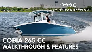 The All New Cobia 265 Center Console CC: Overview & New Features
