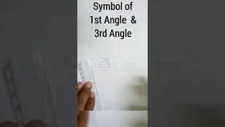 1st Angle & 3rd Angle Projection Symbols 