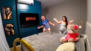 RESULTADO DA REFORMA DO NOSSO QUARTO🏠❤ FICOU INCRÍVEL E GASTEI POUCO !