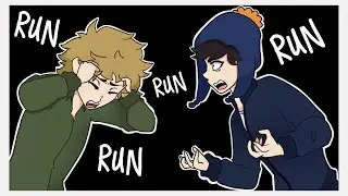 Run Rabbit Run Meme (South Park Tweek & Craig)