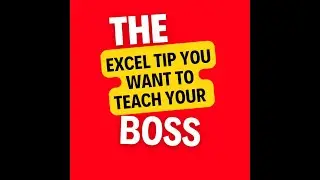 ONE FUNCTION EVERY TEACHER OR BUSINESSMAN MUST KNOW IN EXCEL