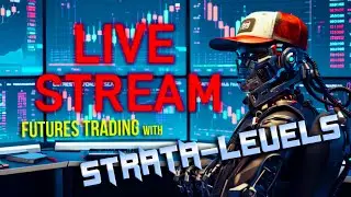 LIVE NQ Futures Trading Stream with Calculated Support and Resistance Zones To Watch!
