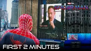 ЧЕЛОВЕК-ПАУК: НЕТ ПУТИ ДОМОЙ (2021) СЛИВ-СЦЕНА | ПЕРВЫЕ 2 МИНУТЫ | Marvel Studios & Sony (HD)