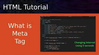 HTML meta tags tutorial