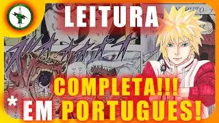 LEITURA COMPLETA DO NOVO MANGÁ ONE SHOT DO MINATO 2023 #ptbr #naruto #minato #manga