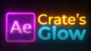 How to Create a Glow in /TEXT/ & /ICON/ in After Effect!!