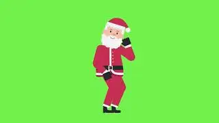 santa dancing green screen, santa claus green screen no copyright, santa claus green screen, Santa.
