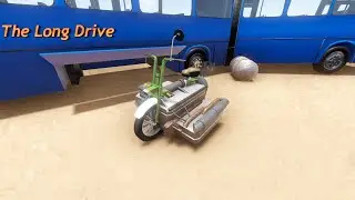The Long Drive: Мопед с двигателем от автобуса