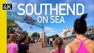 Southend on Sea Seafront & Centre to Westcliff 4K 60fps | What's it Really like?