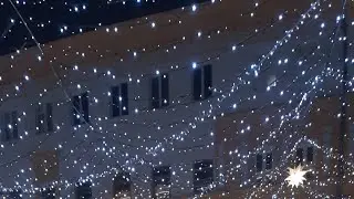 Большая  Покровская ночью. Нижний Новгород