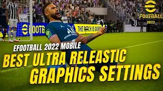 eFootball 2022 Mobile Best Settings | What Is Movement Input | eFootball 22 Mobile Realistic Graphic
