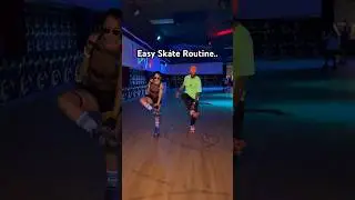You Must Try This With A Friend 🔥😱 #rollerskating #disco #summervibes #shorts