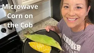 How to microwave corn on the cob | How to remove all silk from corn on the cob in one cut