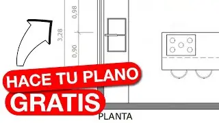 Como hacer un plano facil con herramientas gratis - Sketchup Online