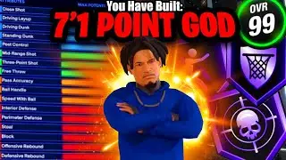 The Most Overpowered 7'1 Guard Build in NBA 2K25!