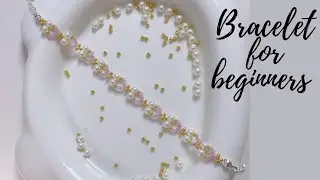 Diy Cute Beaded Bracelet From Leftover | Seed Beads Bracelet tutorial #beadedbracelet #handmade