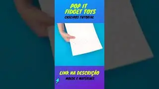 Tabuleiro pop It caseiro jogo 