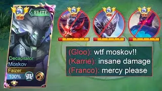 MOSKOV NEW SECRET TRICK TO DESTROY TANKY ENEMIES!! 🔥 | MOSKOV BEST BUILD AND EMBLEM 2024